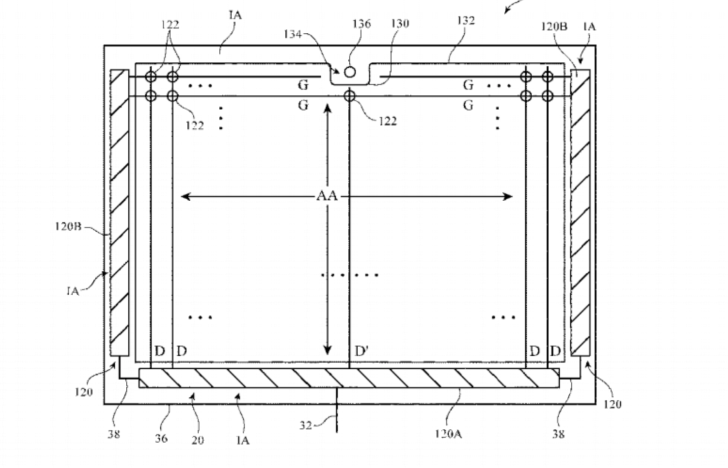 【专利速报】苹果新专利，pad设计可能要有横向刘海了